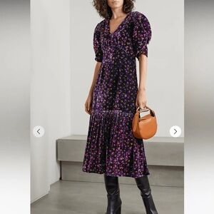 Sea New York Valerie Velvet Floral Dress — BRAND NWT — Size 14